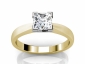 white and yellow gold rings SYP44 raised view 
