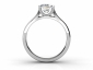 Ring SPAP48 through finger view solitaire  