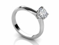 engagement ring SPAR65 profile view 
