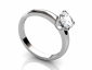 Engagement ring SPF01 profile view 