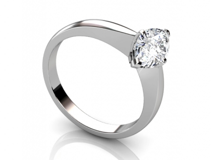Marquise Diamond rings solitaire SPF05 profile view