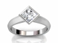 Engagement ring SPP40 raised view 