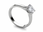 Engagement ring SPR14 profile view 