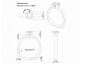 solitaire ring CAD design stirrup band SPR23