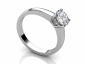 engagement rings SPR64 profile view 