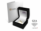Heart shape Diamond ring yellow gold SAY04 in box view